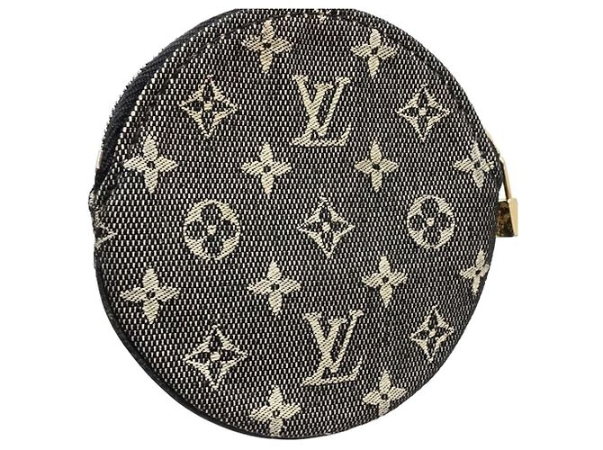 Louis Vuitton Monogram Mini Wallet/Coin Case Negro - vista 4