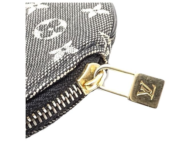 Louis Vuitton Monogram Mini Wallet/Coin Case Negro - vista 8