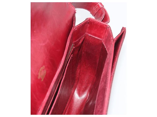 Borsa a Spalla GUCCI Micro GG Supreme Rosso Oro Auth ep15564 D'oro - vista 19
