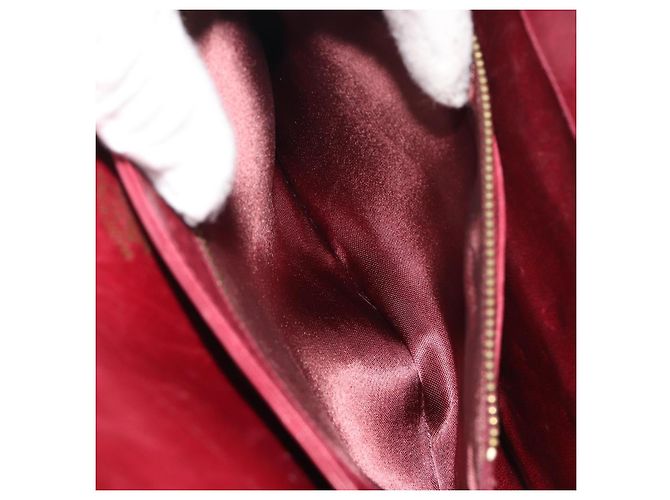 Borsa a Spalla GUCCI Micro GG Supreme Rosso Oro Auth ep15564 D'oro - vista 22