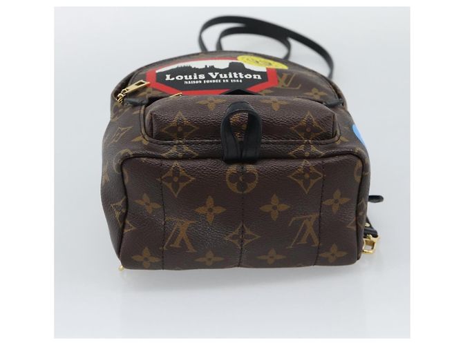 LOUIS VUITTON Monogram World Tour Palm Springs MINI Backpack M42971 Auth ka5392M Monogramma - vista 5