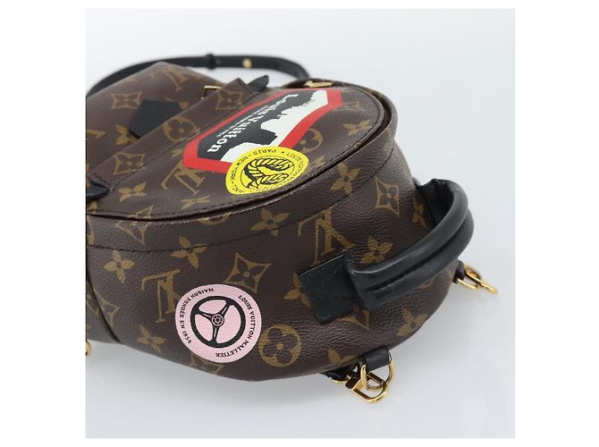 LOUIS VUITTON Monogram World Tour Palm Springs MINI Backpack M42971 Auth ka5392M Monogramma - vista 6