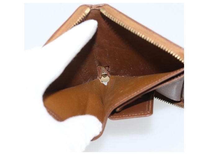 LOUIS VUITTON Monogram Vernis Bloom Wallet Bronze M91152 LV Auth BA14238 Bronzo - vista 10
