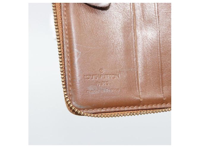 LOUIS VUITTON Monogram Vernis Bloom Wallet Bronze M91152 LV Auth BA14238 Bronzo - vista 17