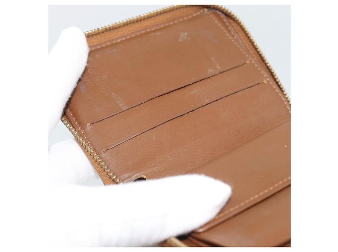LOUIS VUITTON Monogram Vernis Bloom Wallet Bronze M91152 LV Auth BA14238 Bronzo - vista 18