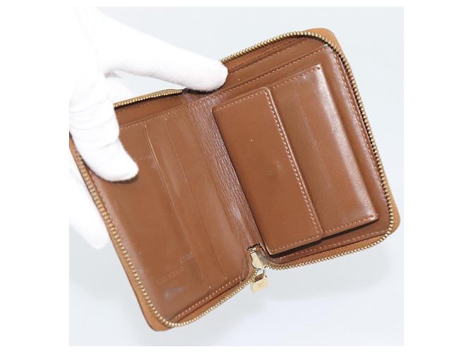 LOUIS VUITTON Monogram Vernis Bloom Wallet Bronze M91152 LV Auth BA14238 Bronzo - vista 9