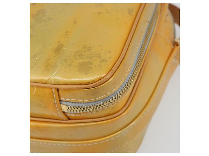 LOUIS VUITTON Monogram Vernis Wooster Shoulder Bag Gris M91036 LV Auth ep15487 Grigio - vista 14