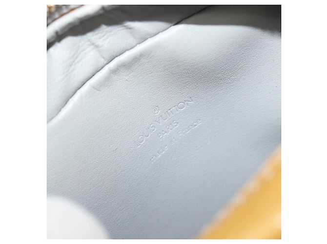 LOUIS VUITTON Monogram Vernis Wooster Shoulder Bag Gris M91036 LV Auth ep15487 Grigio - vista 19