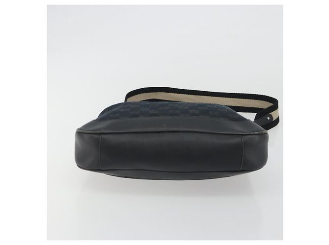 Borsa GUCCI GG Canvas Bamboo 2way Nera Argento 001 4095 Auth ep15232 Nero - vista 11
