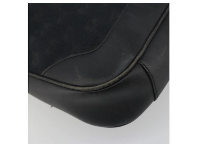 Borsa GUCCI GG Canvas Bamboo 2way Nera Argento 001 4095 Auth ep15232 Nero - vista 13