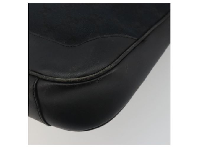 Borsa GUCCI GG Canvas Bamboo 2way Nera Argento 001 4095 Auth ep15232 Nero - vista 14