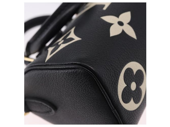 LOUIS VUITTON Borsa Nano Speedy Monogram Empreinte Nera M81456 LV Auth ar14137SAM Nero - vista 17