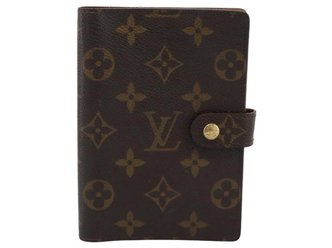 LOUIS VUITTON Monogram Agenda PM Day Planner Cover R20005 LV Auth BA14221 Monograma - vista 13
