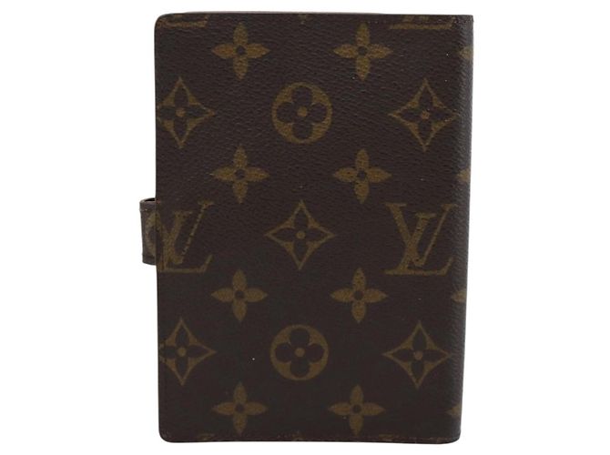 LOUIS VUITTON Monogram Agenda PM Day Planner Cover R20005 LV Auth BA14221 Monograma - vista 2