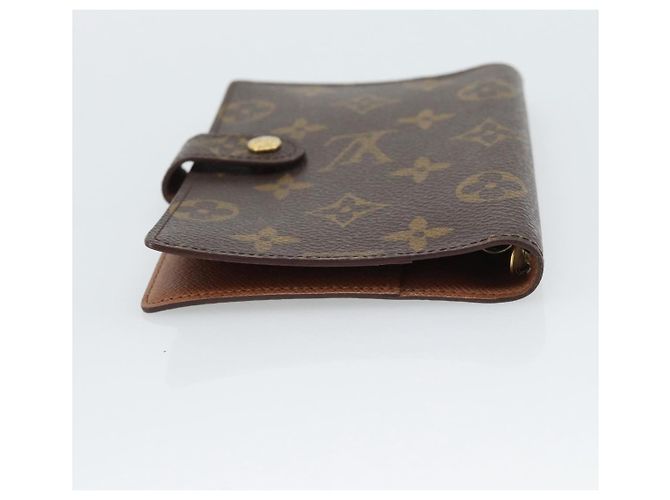 LOUIS VUITTON Monogram Agenda PM Day Planner Cover R20005 LV Auth BA14221 Monograma - vista 5