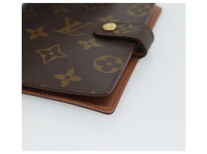 LOUIS VUITTON Monogram Agenda PM Day Planner Cover R20005 LV Auth BA14221 Monograma - vista 7