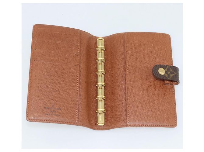 LOUIS VUITTON Monogram Agenda PM Day Planner Cover R20005 LV Auth BA14221 Monograma - vista 8