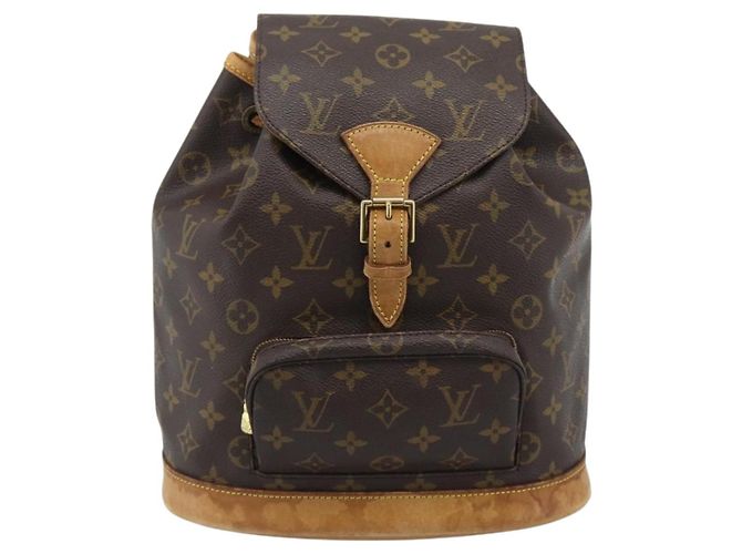 LOUIS VUITTON Monogram Montsouris MM Rucksack M51136 LV Auth 192611 Monogramm - Ansicht 13