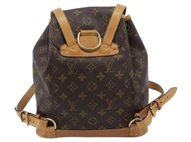 LOUIS VUITTON Monogram Montsouris MM Rucksack M51136 LV Auth 192611 Monogramm - Ansicht 2