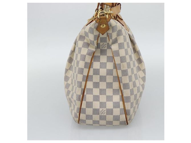 LOUIS VUITTON Sac à bandoulière Damier Azur Siracusa GM N41111 LV Auth ep15640A - vue 3