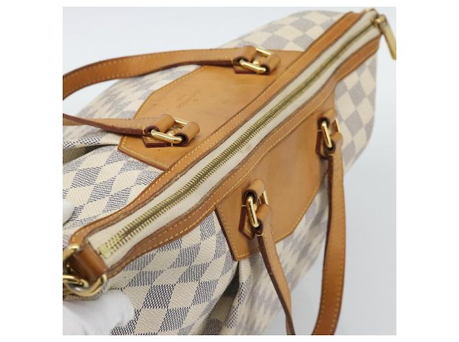 LOUIS VUITTON Sac à bandoulière Damier Azur Siracusa GM N41111 LV Auth ep15640A - vue 6