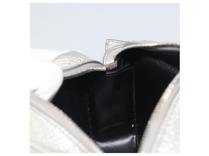 Borsa a tracolla BALENCIAGA Everyday in pelle Argento 552372 Auth 192828A - vista 19