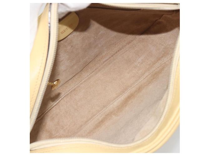 Borsa a Spalla GUCCI in Pelle Avorio Oro 001 115 1515 Auth bs36281 - vista 16