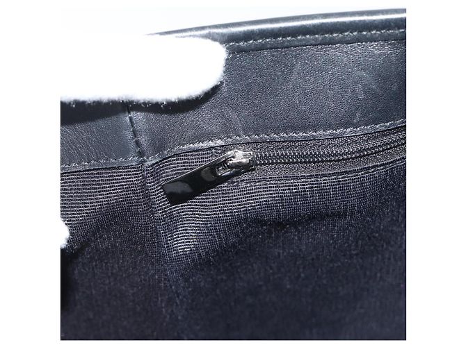 Sac à main Salvatore Ferragamo Gancini en toile noir et argent Auth ka5438 Argenté - vue 19