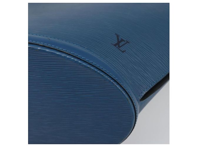LOUIS VUITTON Epi Saint Jacques Borsa shopper a tracolla Blu M52275 Auth ep15588 - vista 15