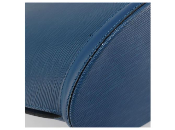 LOUIS VUITTON Epi Saint Jacques Borsa shopper a tracolla Blu M52275 Auth ep15588 - vista 16