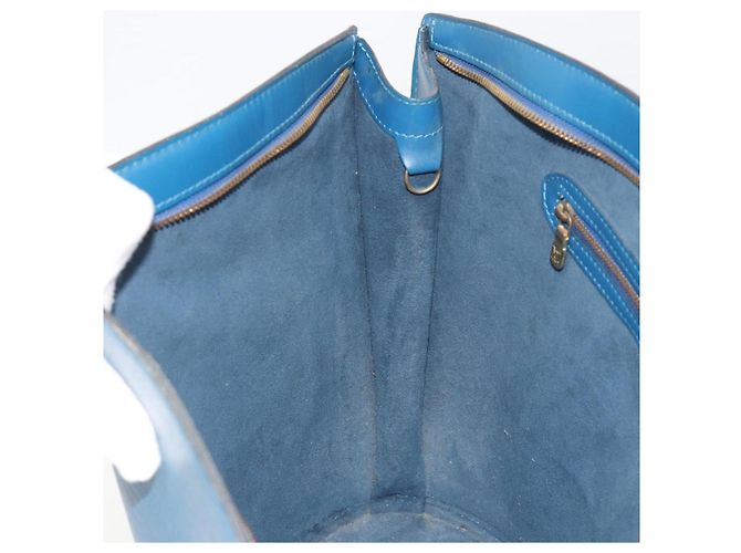 LOUIS VUITTON Epi Saint Jacques Borsa shopper a tracolla Blu M52275 Auth ep15588 - vista 21