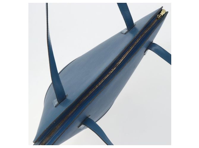 LOUIS VUITTON Epi Saint Jacques Borsa shopper a tracolla Blu M52275 Auth ep15588 - vista 6