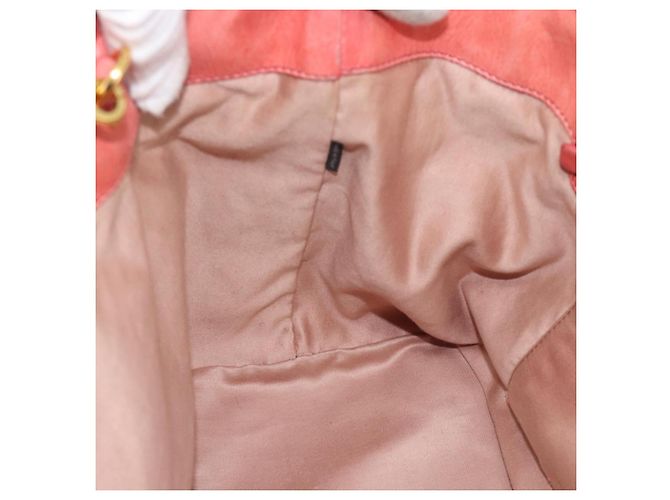 Borsa Miu Miu in pelle 2way Rosa Oro Auth am12098V D'oro - vista 20