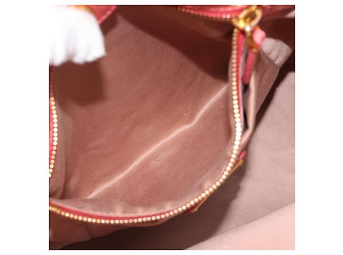 Borsa Miu Miu in pelle 2way Rosa Oro Auth am12098V D'oro - vista 22