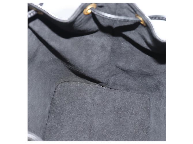 Borsa a Spalla LOUIS VUITTON Epi Petit Noe Nera M44102 LV Auth 191858V Nero - vista 18