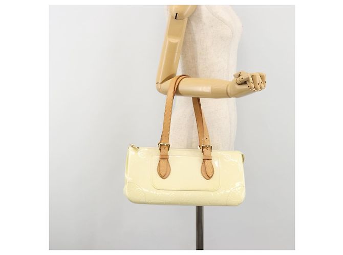 LOUIS VUITTON Borsa Monogram Vernis Rosewood Avenue Perle M93508 Auth ep15223 - vista 24