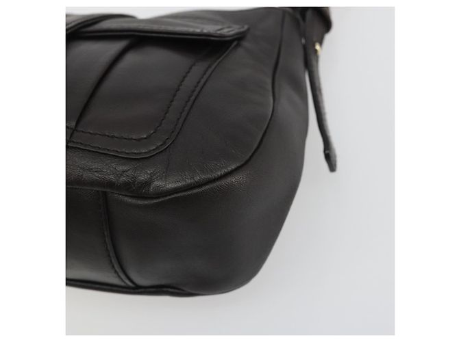 Bolsa de Ombro com Corrente SAINT LAURENT em Couro Marrom e Tom Dourado 138957 Auth yk20663SAM - vista 11