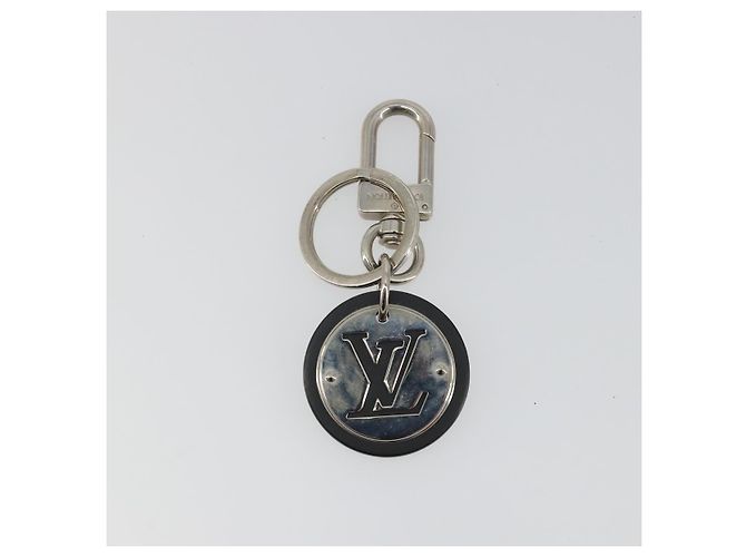 LOUIS VUITTON LV Circle Key Holder metallo Argento M67362 LV Auth 190364 - vista 6