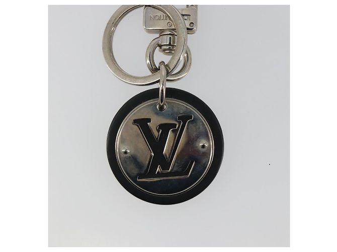 LOUIS VUITTON LV Circle Key Holder metallo Argento M67362 LV Auth 190364 - vista 9
