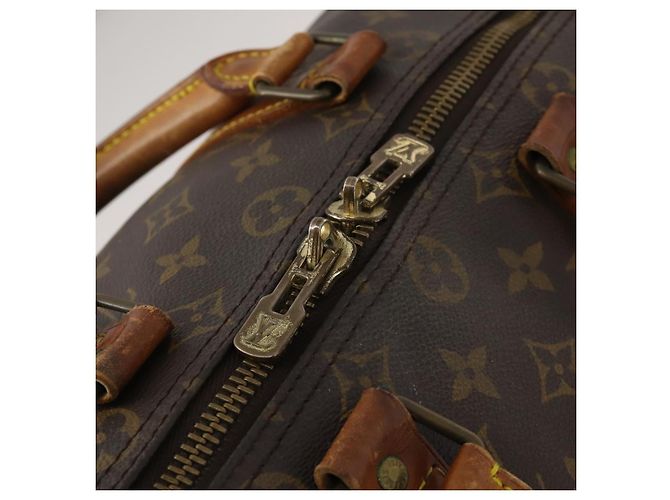 LOUIS VUITTON Monogram Keepall Bandouliere 45 Boston Bag M41418 LV Auth bs36253 Monogramma - vista 10