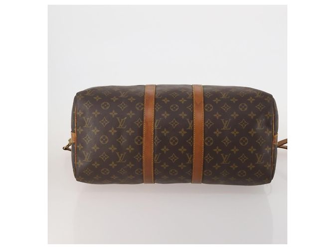 LOUIS VUITTON Monogram Keepall Bandouliere 45 Boston Bag M41418 LV Auth bs36253 Monogramma - vista 5