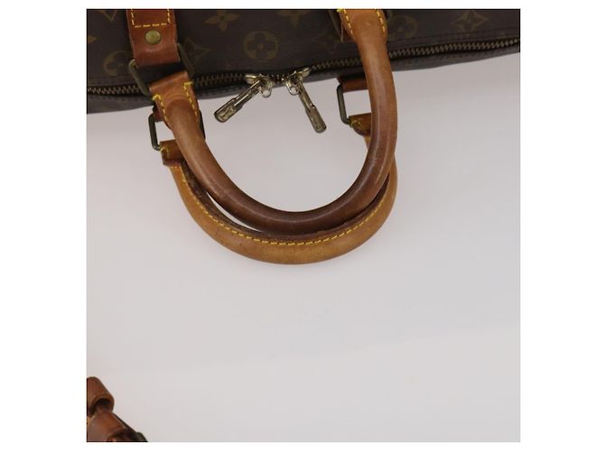 LOUIS VUITTON Monogram Keepall Bandouliere 45 Boston Bag M41418 LV Auth bs36253 Monogramma - vista 8