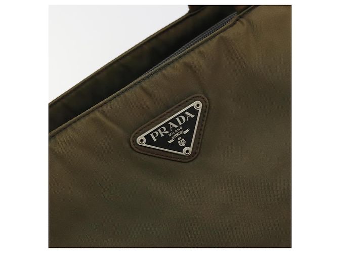 Borsa PRADA Nylon Verde Autentica ar14142 - vista 14