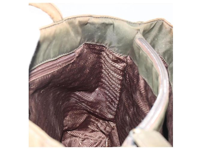 Borsa PRADA Nylon Verde Autentica ar14142 - vista 17