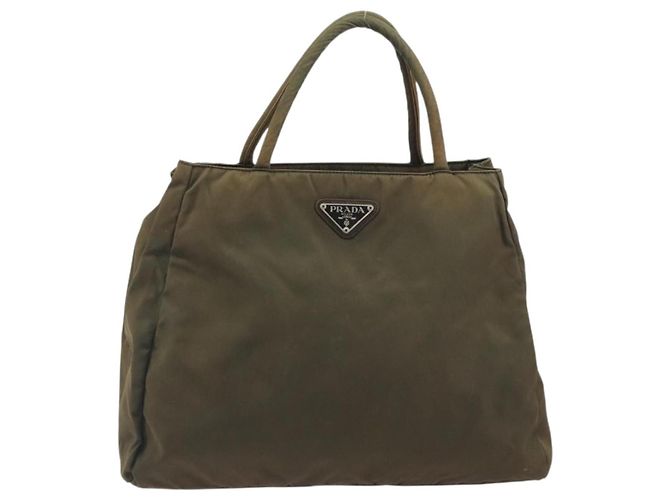 Borsa PRADA Nylon Verde Autentica ar14142 - vista 2
