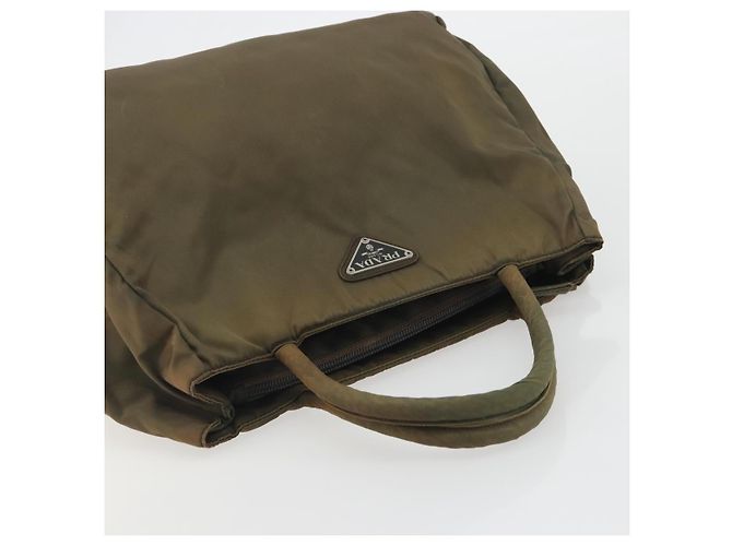 Borsa PRADA Nylon Verde Autentica ar14142 - vista 6