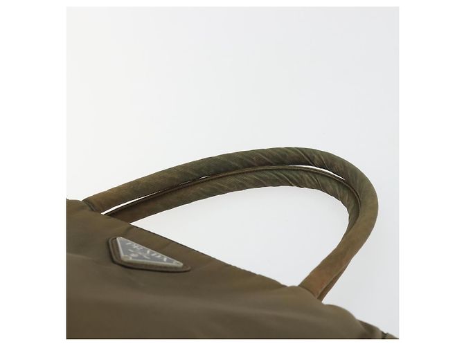 Borsa PRADA Nylon Verde Autentica ar14142 - vista 8