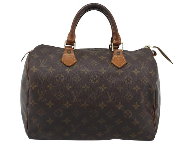 LOUIS VUITTON Borsa Monogram Speedy 30 M41526 LV Auth 192832 Monogramma - vista 13