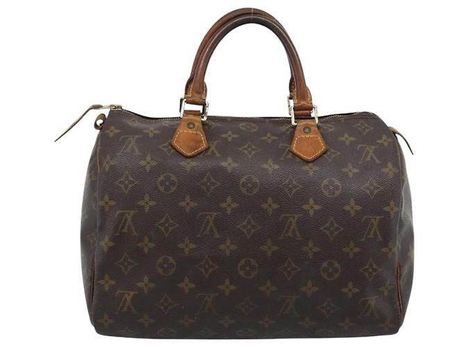 LOUIS VUITTON Borsa Monogram Speedy 30 M41526 LV Auth 192832 Monogramma - vista 2
