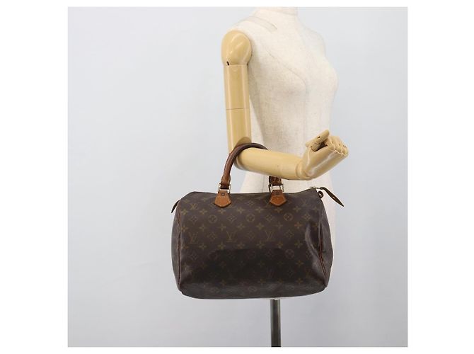 LOUIS VUITTON Borsa Monogram Speedy 30 M41526 LV Auth 192832 Monogramma - vista 20